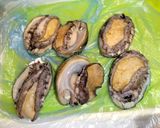 鮑のバター肝醤油焼き作り方1写真
