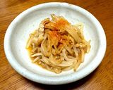 節約！サッと煮るだけ！もやしと油揚げの麺つゆ煮作り方2写真