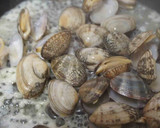 あさりとほうれん草のにんにく炒め作り方4写真