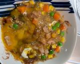 レンジ簡単クリーミーそば飯味炒飯弁当作り方8写真