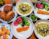 ホタテとあおさのバター和風パスタ作り方6写真
