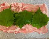 暑い日に…レンジで!豚肉の梅しそネギ巻き作り方4写真