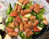 なすとピーマンのトマトチーズ焼き😻作り方2写真