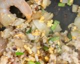 簡単　新玉ねぎでエビ炒飯作り方10写真