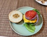 アメリカのハンバーガー作り方3写真