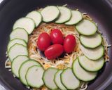 トースターdeズッキーニの簡単チーズ焼き作り方2写真