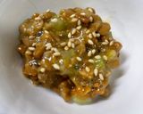 酒ツマ　納豆の野沢菜和え作り方5写真