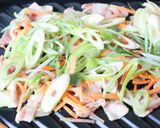 簡単美味しい〜【Bistro塩焼きそば】作り方5写真