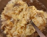 きのこと小松菜のとろたまあんかけうどん作り方7写真