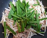 簡単昼食今夜の夕飯ニラもやし焼きそば節約作り方3写真