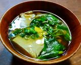 冷凍豆腐、冷凍椎茸、冷凍薄揚げのお味噌汁作り方9写真