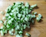 揚げ焼きナスのタルタルのせ作り方6写真