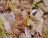 白菜大量消費〜キノコ鶏肉白菜のクリーム煮作り方5写真