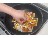 切り餅のpizza！もちピザ★動画あり★作り方19写真