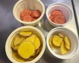 減塩介護食 タラと春キャベツのせいろ蒸し作り方3写真