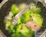 ブロッコリーとカニカマの蒸し焼き🥦作り方5写真