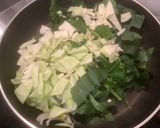 洋風焼きうどん。作り方3写真