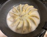 超簡単☆にら餃子☆美味しい☆羽根付き餃子作り方4写真