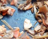 鶏肉と舞茸とゴボウと人参の炊き込みご飯作り方8写真