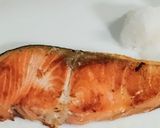 簡単焼き鮭に大根おろし醤油作り方3写真