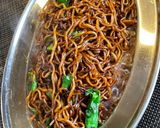鼓油炒麺　香港焼きそば作り方6写真