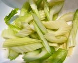 セロリの明太マヨ和え作り方1写真