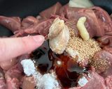 鶏レバーの赤ワイン煮 おかず作り方6写真