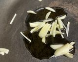ガーリック風味の大根葉ソテー作り方4写真