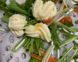 彩り豊かな蓮根サラダ(お弁当)作り方5写真