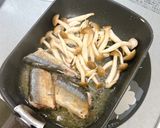 さんまとしめじのレモンソテー作り方4写真