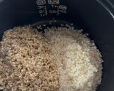 発芽玄米、雑穀、小豆入り甘酒作り方1写真