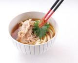 簡単♪塩麹豚と梅うどん作り方5写真