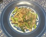 小松菜としめじと豚バラ肉の野菜炒め作り方9写真