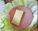 野菜たっぷり！ヘルシー♪逆サンドイッチ作り方3写真