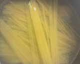 レンジで簡単 半折りパスタのモチモチ茹で方作り方4写真