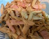 お米止まらん!キノコベーコンバター醤油作り方4写真