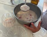 【材料3つ】甘酒いちごプリン作り方6写真