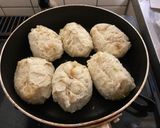 【主菜】揚げずに！油揚げのメンチカツ風作り方4写真