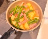 いんげんとじゃがいもベーコン☆バター煮作り方4写真