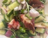 簡単美味しいタコの中華風サラダ😋作り方7写真