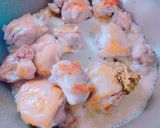 ＊鶏もも肉の粒マスタードクリー厶ソース＊作り方3写真