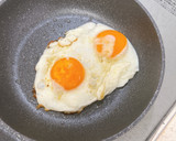 目玉焼きと焼き野菜等♪てんこ盛りプレート作り方3写真