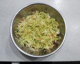 キャベツとツナ塩昆布和え作り方2写真