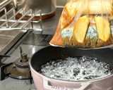洗い物なしポリCOOK『さばの味噌煮』作り方6写真