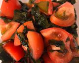 トマトとわかめの酢の物作り方5写真