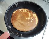 リコッタチーズを添えたお食事パンケーキ作り方4写真