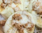 白ナスのツナ味噌チーズ✴︎蒸してヘルシー作り方3写真