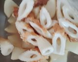 レンジで大根とちくわの煮物作り方3写真