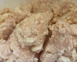 鶏ひき肉と豆腐のヘルシーミニバーグ😋作り方1写真