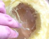 そうめんカボチャ(金糸瓜)茹で方メモ作り方3写真